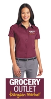 Ladies Short Sleeve Easy Care Shirt #L508 